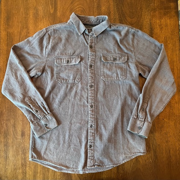 Dravus flannel button down - Picture 1 of 4